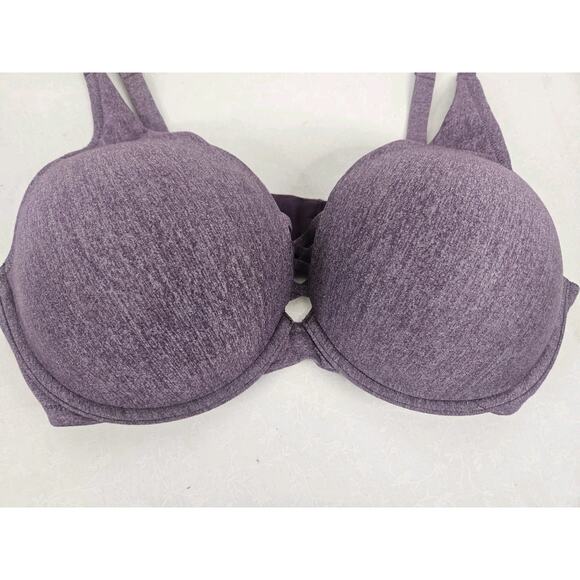 Torrid Curve Purple Lightly Padded Spring Bra Size 40DD - Picture 2 of 8
